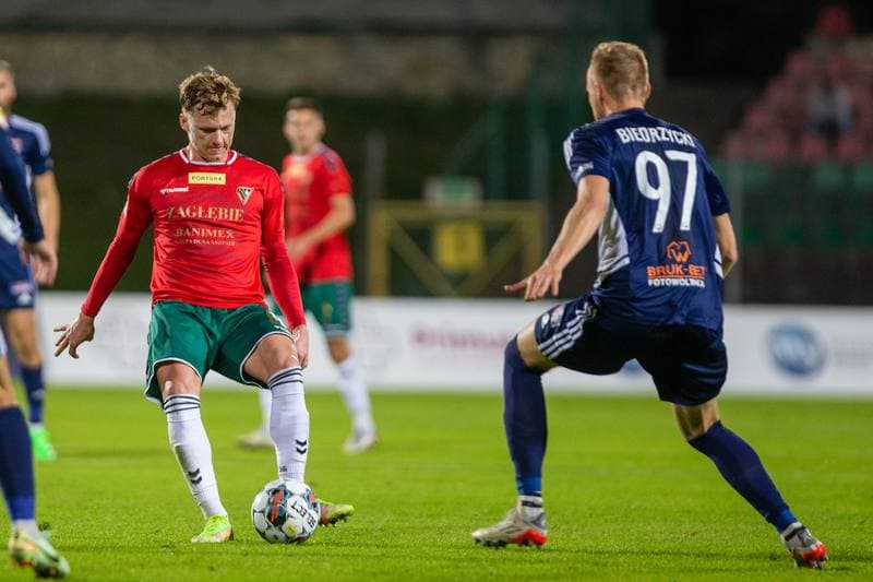 Football. Fortuna I Liga. Zaglebie Sosnowiec - Bruk-Bet Termalica Nieciecza. 10.10.2022