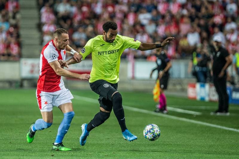 Football. UEFA Champions League. Slavia Prague - CFR Cluj. 28.08.2019