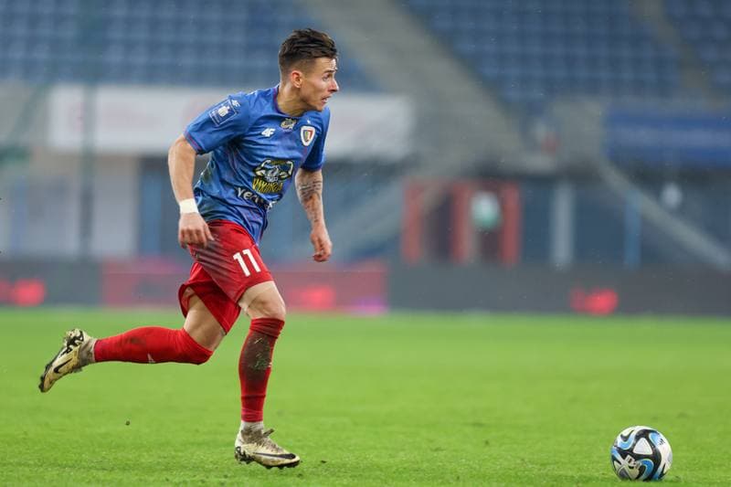 Football. PKO BP Ekstraklasa. Piast Gliwice - Cracovia Krakow. 23.02.2024