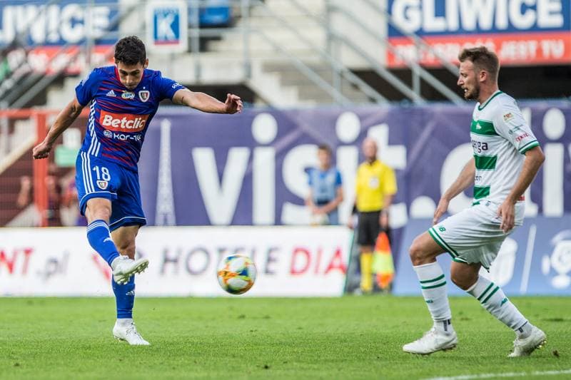 Football. PKO BP Ekstraklasa. Piast Gliwice - Lechia Gdansk. 31.08.2019