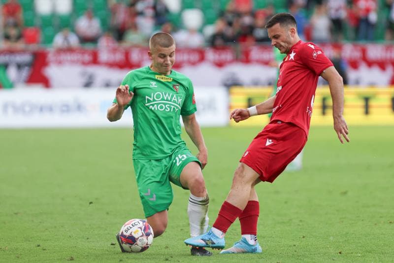 Football. Fortuna I Liga. Zaglebie Sosnowiec - Wisla Krakow. 06.05.2024