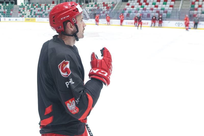 Ice Hockey. Poland national team. Training. 06.05.2024