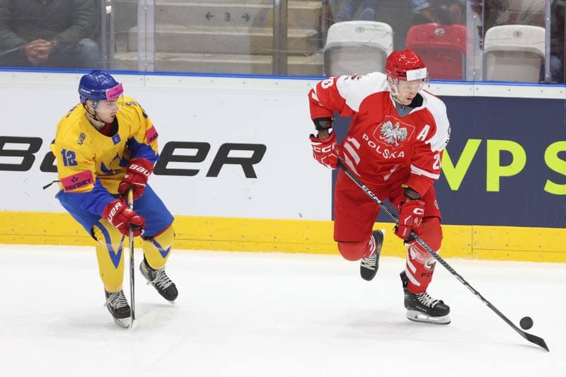 Ice Hockey. Olympic Qualification. Poland - Ukraine. 09.02.2024
