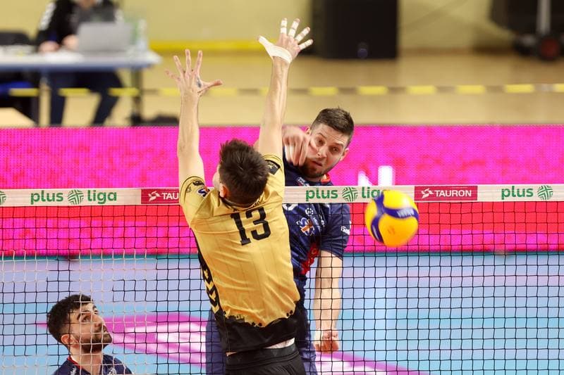 Volleyball. PlusLiga. GKS Katowice - Grupa Azoty ZAKSA Kedzierzyn-Kozle. 10.02.2024