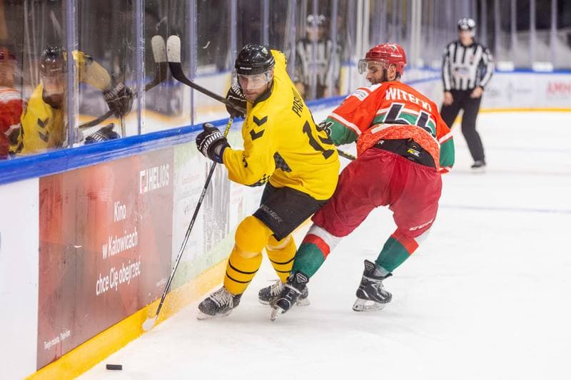Ice Hockey. Polska Hokej Liga. GKS Katowice - Zaglebie Sosnowiec. 28.10.2022