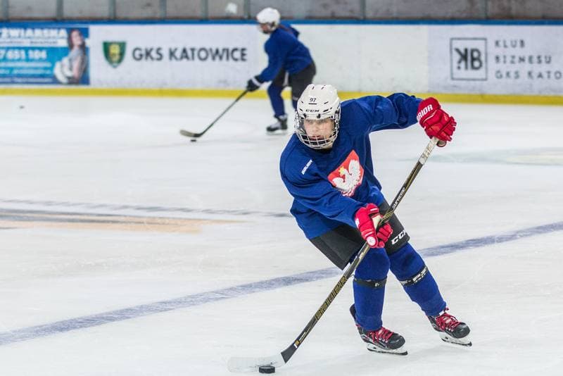 Ice Hockey. Poland national team. Training. 24.09.2019