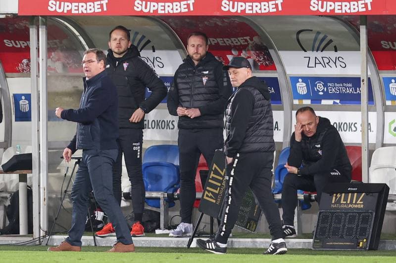 Football. PKO BP Ekstraklasa. Gornik Zabrze - Lech Poznan. 09.03.2024
