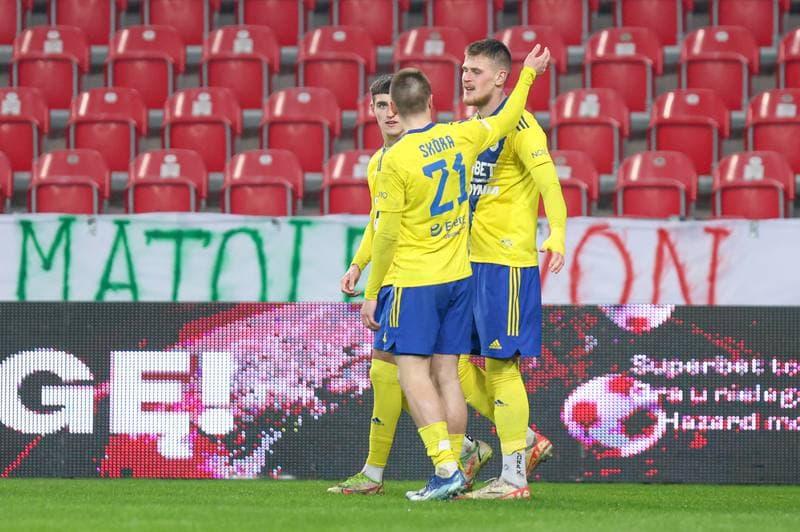 Football. Fortuna I Liga. GKS Tychy - Arka Gdynia. 01.03.2024
