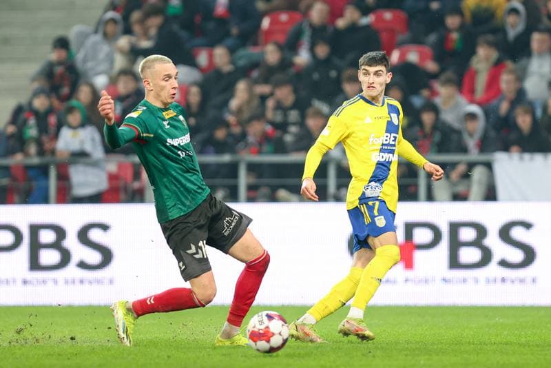 Football. Fortuna I Liga. GKS Tychy - Arka Gdynia. 01.03.2024