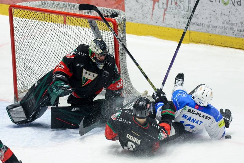 Ice Hockey. Tauron Hokej Liga. Re-Plast Unia Oswiecim - GKS Tychy. 18.03.2024