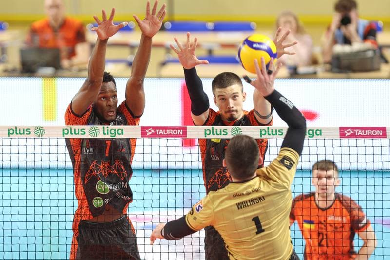 Volleyball. PlusLiga. GKS Katowice - Barkom Kazany Lwow. 28.03.2024