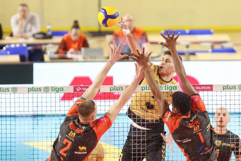 Volleyball. PlusLiga. GKS Katowice - Barkom Kazany Lwow. 28.03.2024