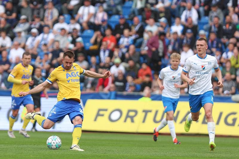 Football. Fortuna:Liga. Banik Ostrava - FK Teplice. 31.03.2024
