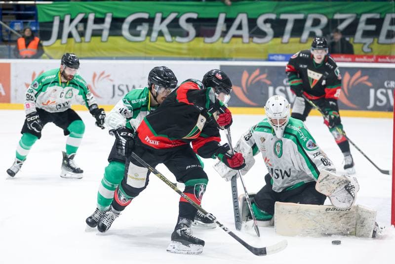 Ice Hockey. Tauron Hokej Liga. JKH GKS Jastrzebie - GKS Tychy. 04.04.2024