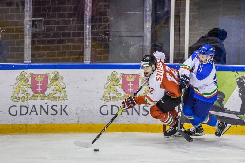 Ice Hockey. Euro Ice Hockey Challenge. Italy - Hungary. 08.11.2019
