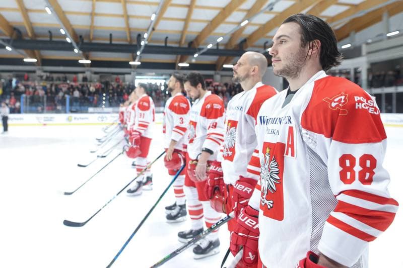 Ice Hockey. Friendly Match. Poland - Slovenia. 18.04.2024