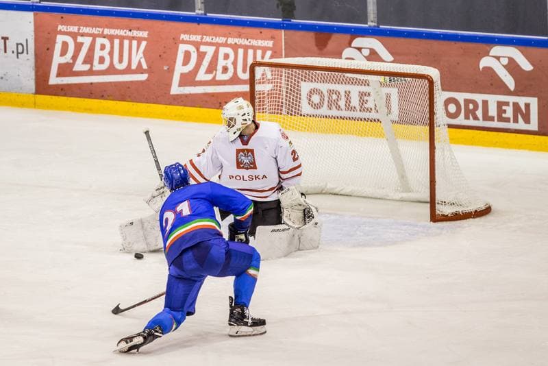 Ice Hockey. Euro Ice Hockey Challenge. Poland - Italy. 09.11.2019