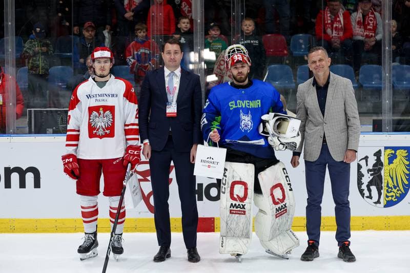Ice Hockey. Friendly Match. Poland - Slovenia. 19.04.2024