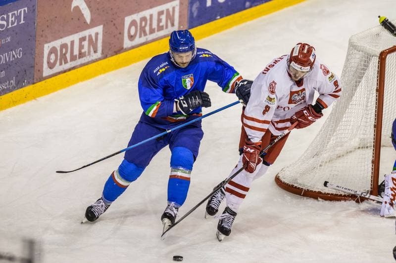 Ice Hockey. Euro Ice Hockey Challenge. Poland - Italy. 09.11.2019