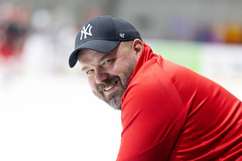 Ice Hockey. Poland national team. Training. 24.04.2024