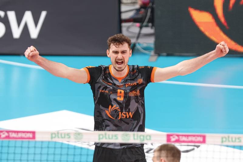 Volleyball. PlusLiga. Jastrzebski Wegiel - Aluron CMC Warta Zawiercie. 28.04.2024