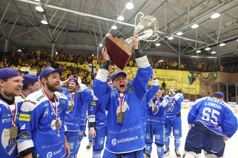 Ice Hockey. Tauron Hokej Liga. GKS Katowice - Re-Plast Unia Oswiecim. 14.04.2024