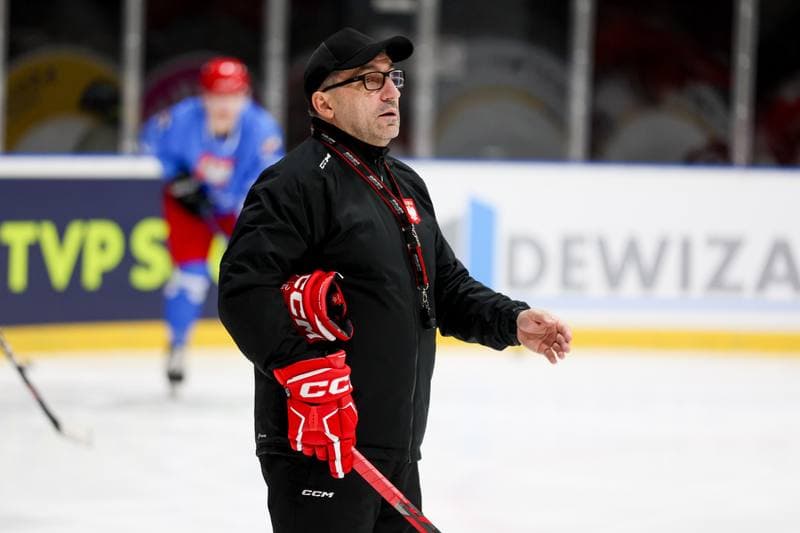 Ice Hockey. Poland national team. Training. 16.04.2024
