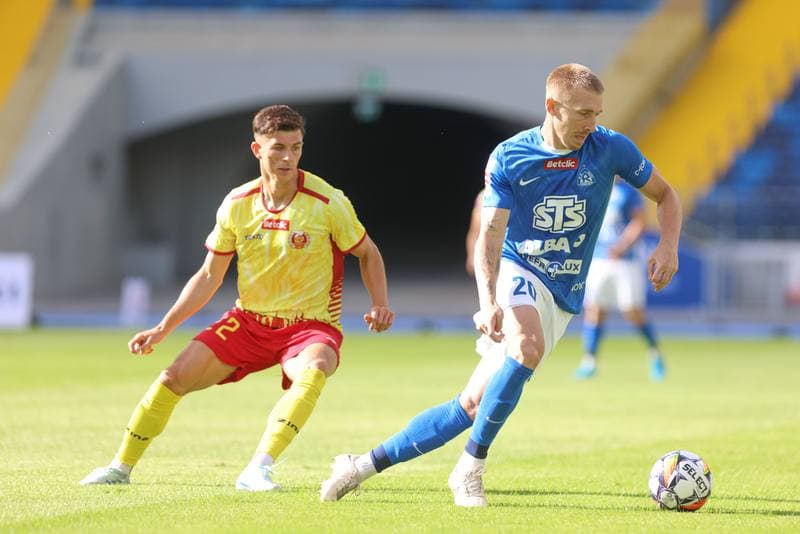 Football. Betclic I liga. Ruch Chorzow - Znicz Pruszkow. 28.07.2024