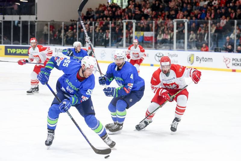 Ice Hockey. Friendly Match. Poland - Slovenia. 19.04.2024