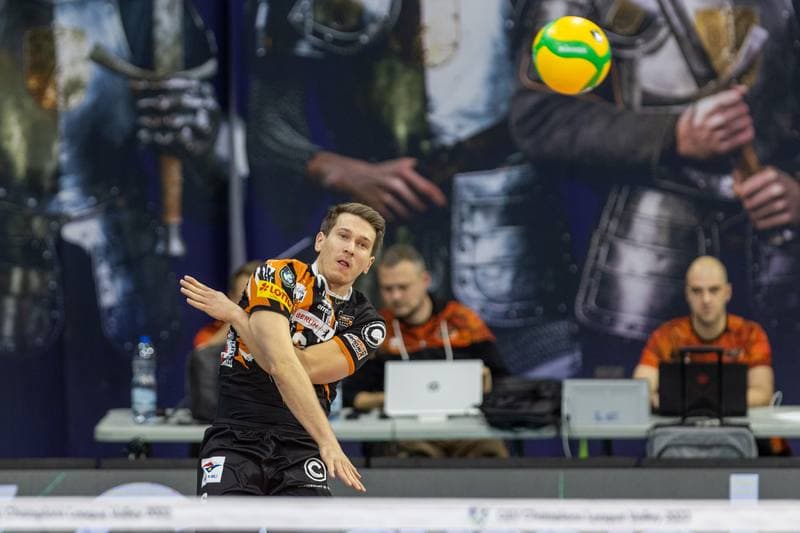 Volleyball. CEV Champions League. Aluron CMC Warta Zawiercie - Berlin Recycling Volleys. 30.11.2022