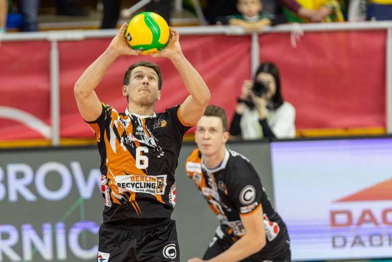 Volleyball. CEV Champions League. Aluron CMC Warta Zawiercie - Berlin Recycling Volleys. 30.11.2022