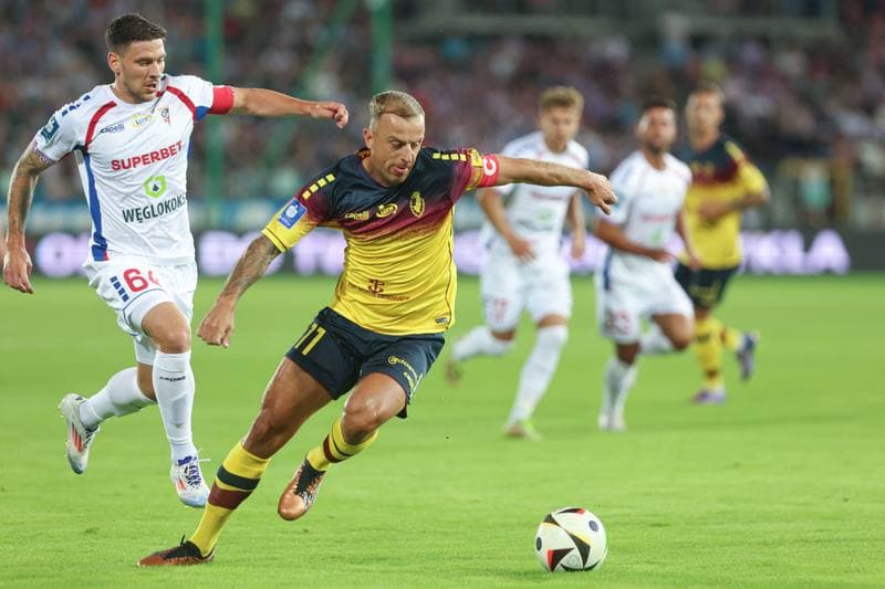 Football. PKO BP Ekstraklasa. Gornik Zabrze - Pogon Szczecin. 02.08.2024