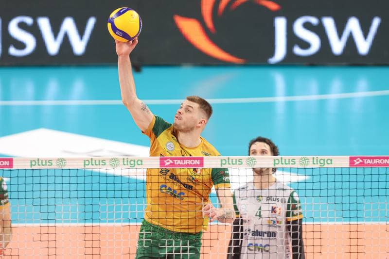 Volleyball. PlusLiga. Jastrzebski Wegiel - Aluron CMC Warta Zawiercie. 28.04.2024