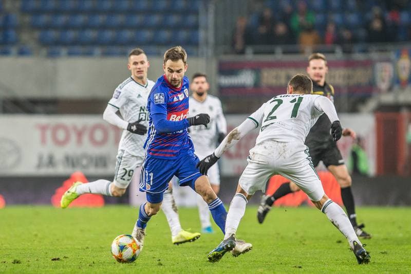 Football. PKO BP Ekstraklasa. Piast Gliwice - Slask Wroclaw. 30.11.2019