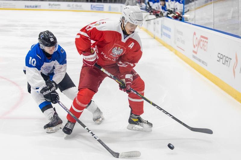 Ice Hockey. U20 World Championship Division 1B. Poland - Estonia. 11.12.2022