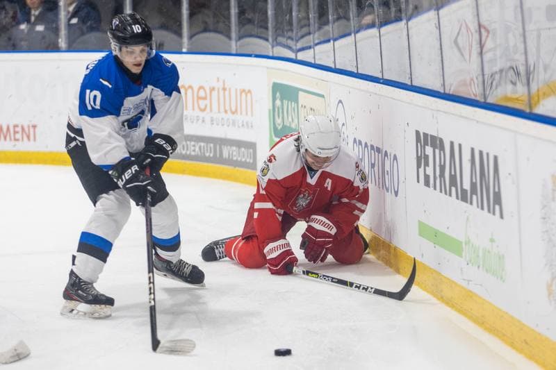 Ice Hockey. U20 World Championship Division 1B. Poland - Estonia. 11.12.2022