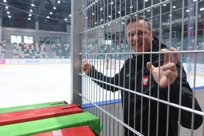 Ice Hockey. Poland national team. Training. 06.05.2024