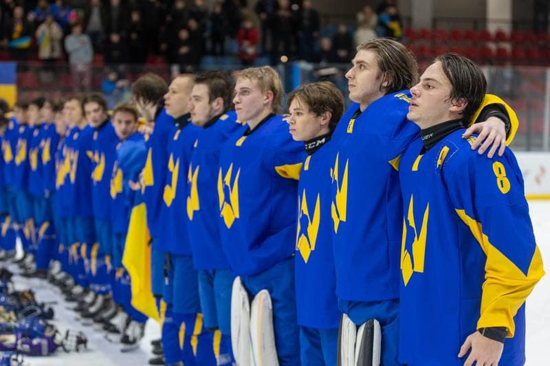 Ice Hockey. U20 World Championship Division 1B. Ukraine - Poland. 12.12.2022