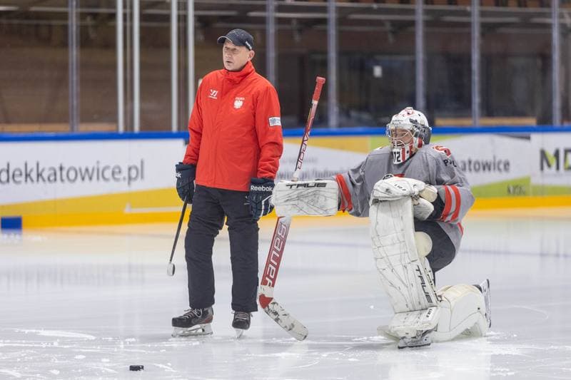 Ice Hockey. Poland national team. Training. 13.12.2022