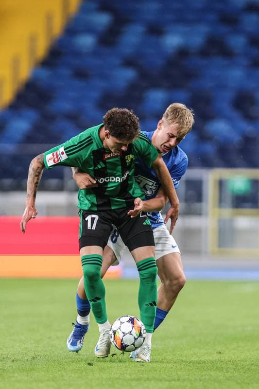 Football. Betclic I liga. Ruch Chorzow - Gornik Leczna. 31.08.2024
