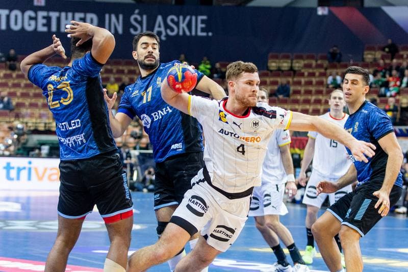 Handball. IHF World Championship. Argentina - Germany. 19.01.2023