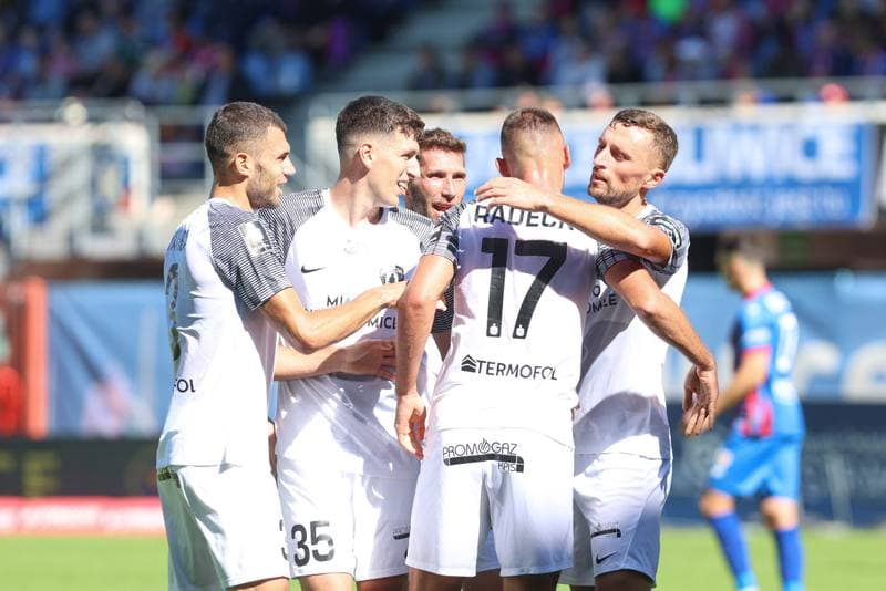 Football. PKO BP Ekstraklasa. Piast Gliwice - Puszcza Niepolomice. 15.09.2024
