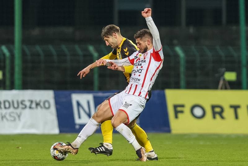 Football. Fortuna I Liga. GKS Katowice - Resovia Rzeszow. 18.03.2023