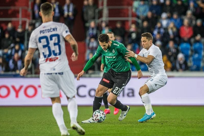 Football. Fortuna:Liga. Banik Ostrava - FK Jablonec. 24.02.2020
