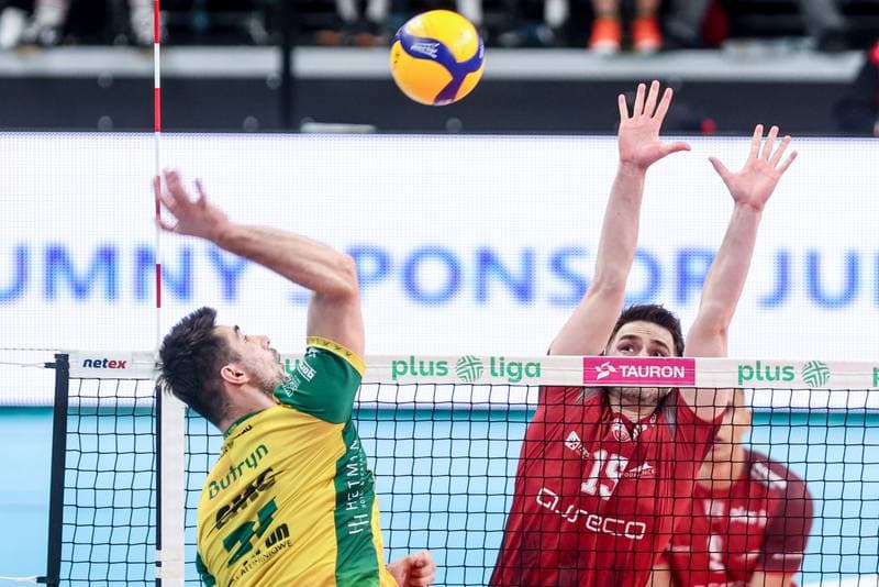 Volleyball. PlusLiga. Aluron CMC Warta Zawiercie - Asseco Resovia Rzeszow. 29.03.2025