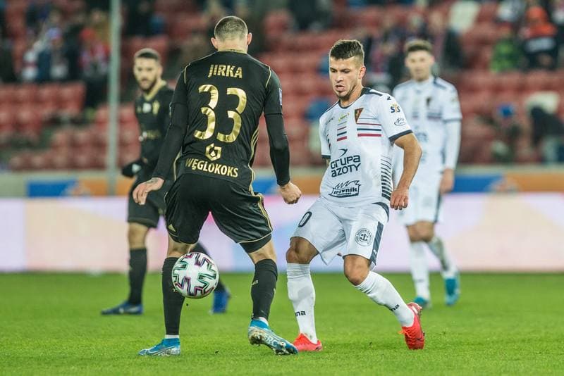 Football. PKO BP Ekstraklasa. Gornik Zabrze - Pogon Szczecin. 29.02.2020