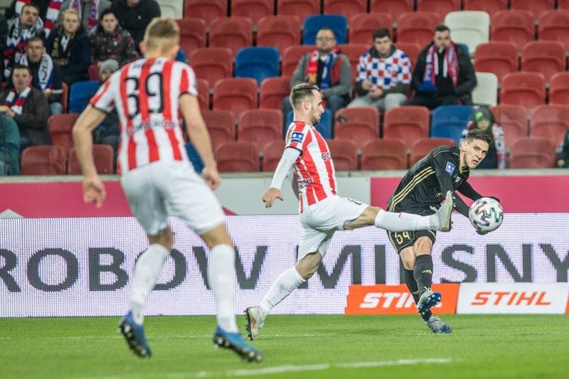 Football. PKO BP Ekstraklasa. Gornik Zabrze - Cracovia Krakow. 06.03.2020