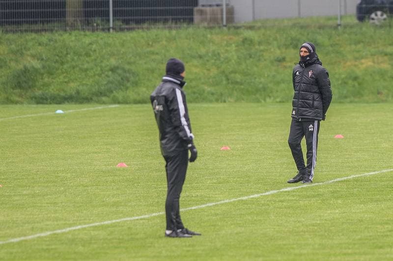 Football. Gornik Zabrze. Training. 06.05.2020