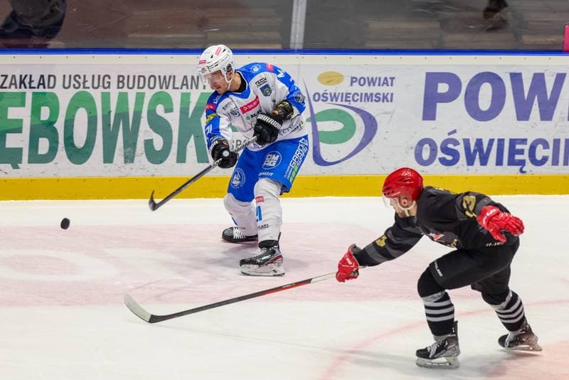 Ice Hockey. Tauron PHL. Tauron Re-Plast Unia Oswiecim - Comarch Cracovia. 29.03.2023