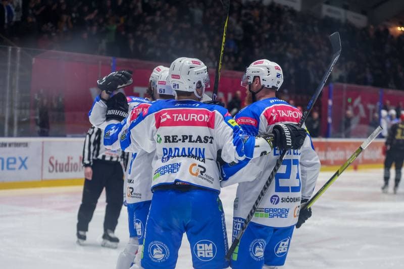 Ice Hockey. Tauron PHL. Tauron Re-Plast Unia Oswiecim - Comarch Cracovia. 29.03.2023